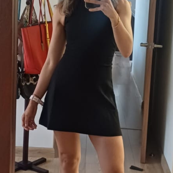 SNDYS MILLIE black mini dress - Picture 2 of 4